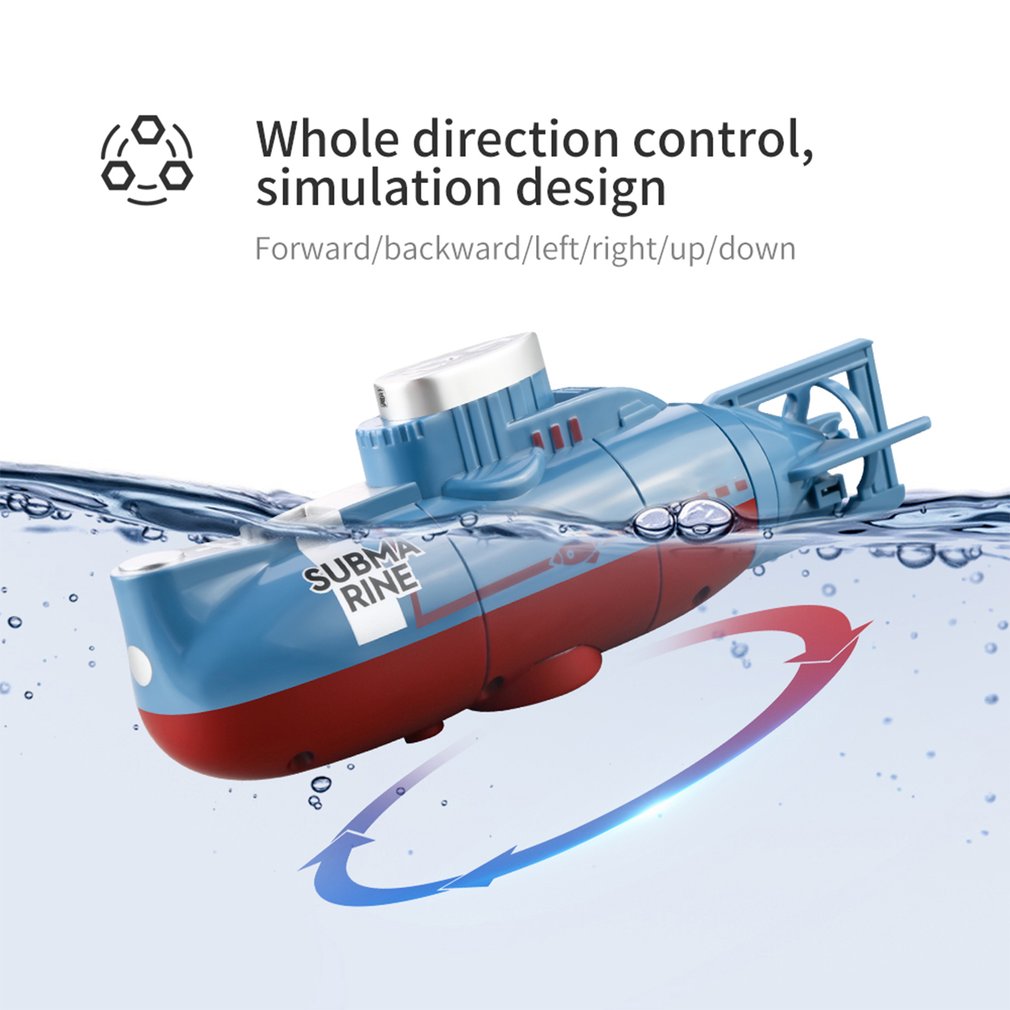 원격 제어 잠수함 어린이 다이빙 수족관 장난감 미니 군사 모델 원격 제어 시뮬레이션 핵 잠수함